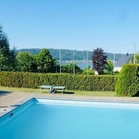 Die Seeblume - Ferienwohnung Mit Pool Und Seeblick Bodman-Ludwigshafen Exteriör bild